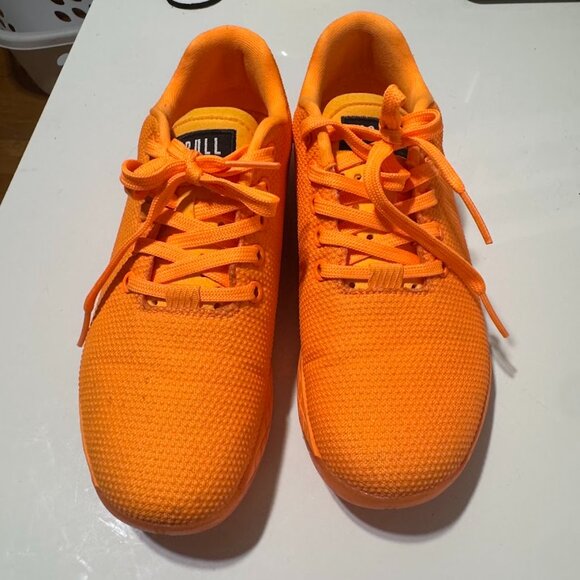 NOBULL Neon Orange Trainers - Picture 8 of 8